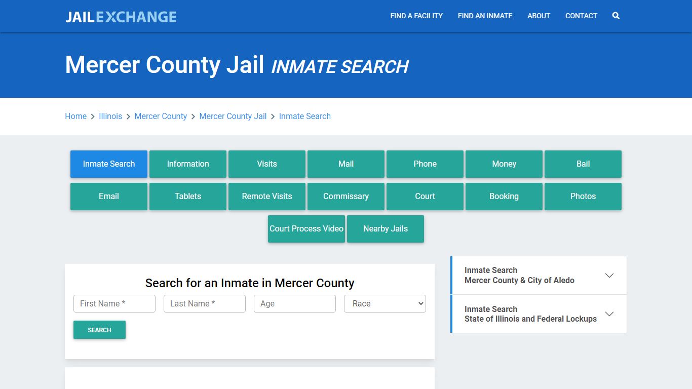 Mercer County Jail, IL Inmate Search: Roster & Mugshots - Jail Exchange